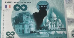 Billete de colección París Tour Eiffel