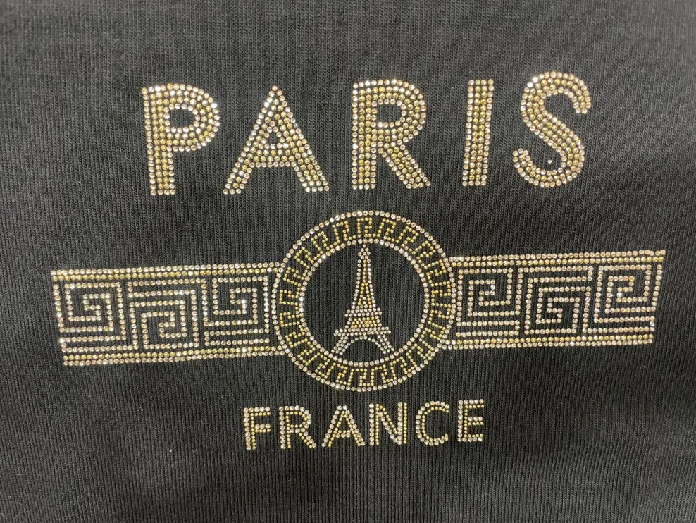 Blusa Manga Larga Negra Paris