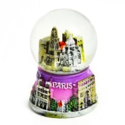 Bola de nieve violeta Monumentos de París