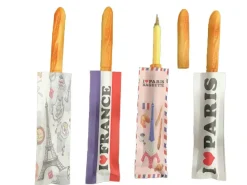 4 bolígrafos baguette magnéticos con estuche souvenirs