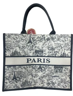 Bolsa Book Tote Paris Talla Mediana