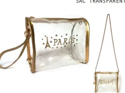 Bolso Paris Torre Eiffel Transparente