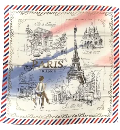 Bufanda París Francia Tricolore