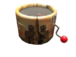 Caja de música pequeña Gárgola de Nuestra Señora de París