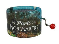 Caja de música pequeña Montmartre