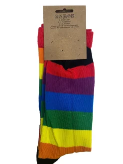 Calcetines LGBT Arco Iris con Torre Eiffel