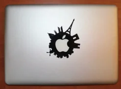 Calcomanía para Macbook París