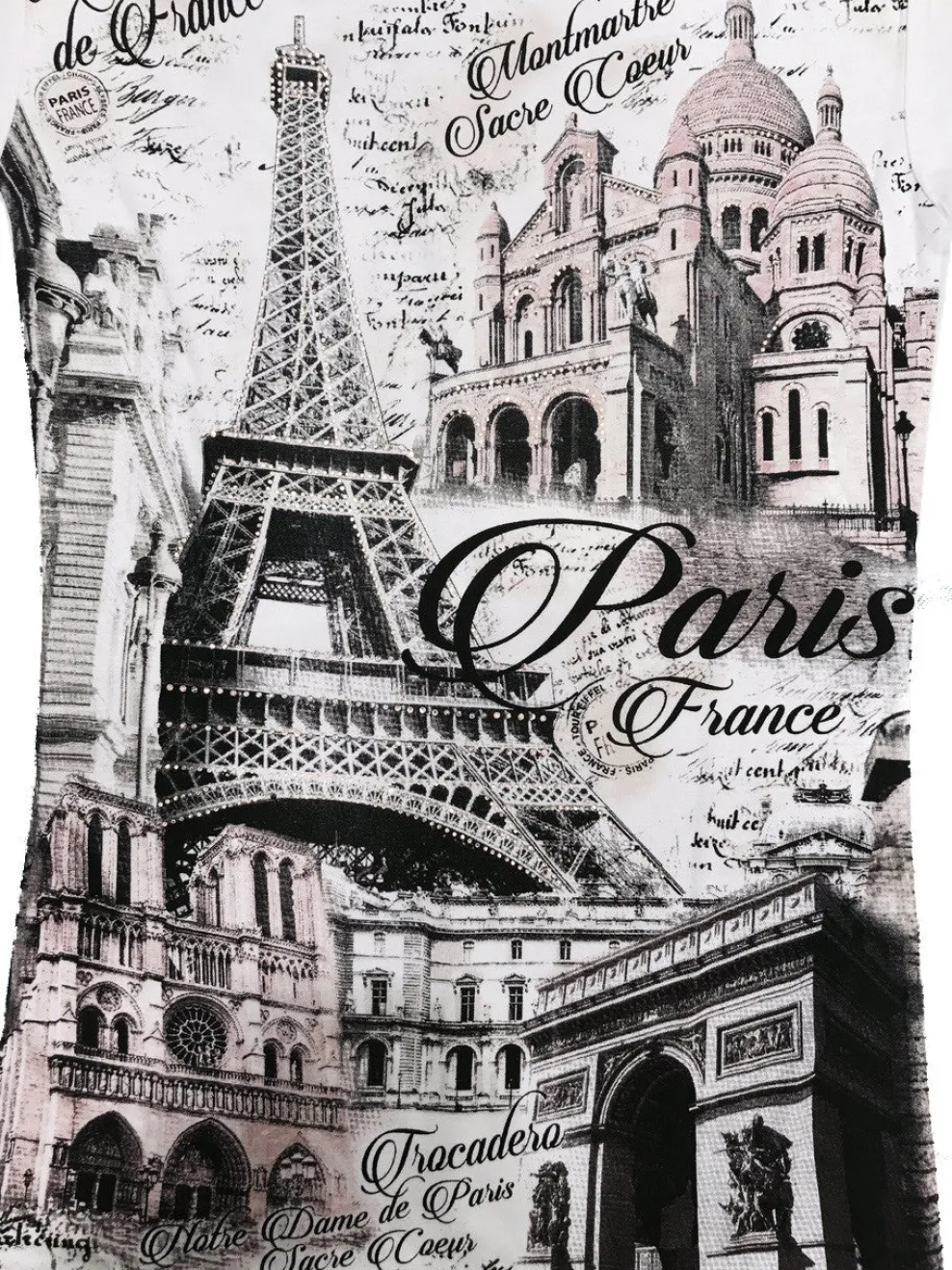 Camisa Torre Eiffel París "El encanto de Francia"