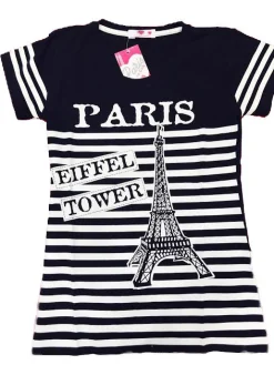 Camiseta azul mariño Torre Eiffel París