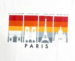 Camiseta de Monumentos de París Ombre