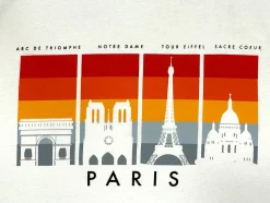 Camiseta de Monumentos de París Ombre