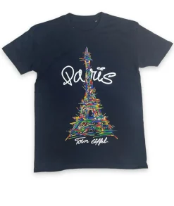 Camiseta Graffiti Torre Eiffel París
