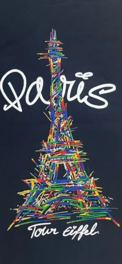 Camiseta Graffiti Torre Eiffel París