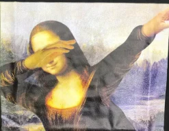 Camiseta La Gioconda Dab Mona Lisa Dabbing baile