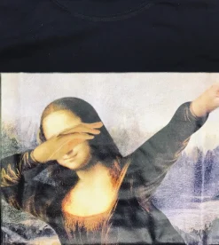 Camiseta La Gioconda Dab Mona Lisa Dabbing baile