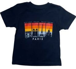 Camiseta Monumentos de París Ombre