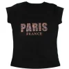 Camiseta mujer París cristal