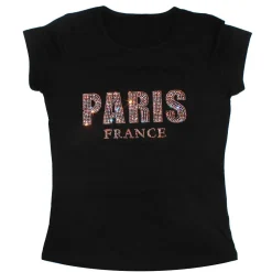 Camiseta mujer París cristal