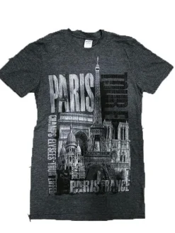 Camiseta Paris Torre Eiffel y monumentos fashion