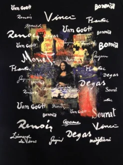 Camiseta "Grandes pintores de París"