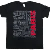 Camiseta roja torre Eiffel de París