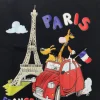 Camiseta Torre Eiffel 2 CV animales
