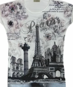 Camiseta Torre Eiffel monumentos