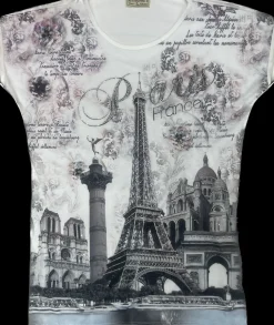 Camiseta Torre Eiffel monumentos