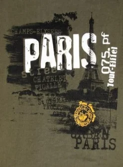 Camiseta Torre Eiffel París 75