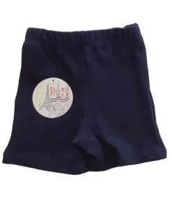 Camiseta Torre Eiffel París con boina y pantalones cortos