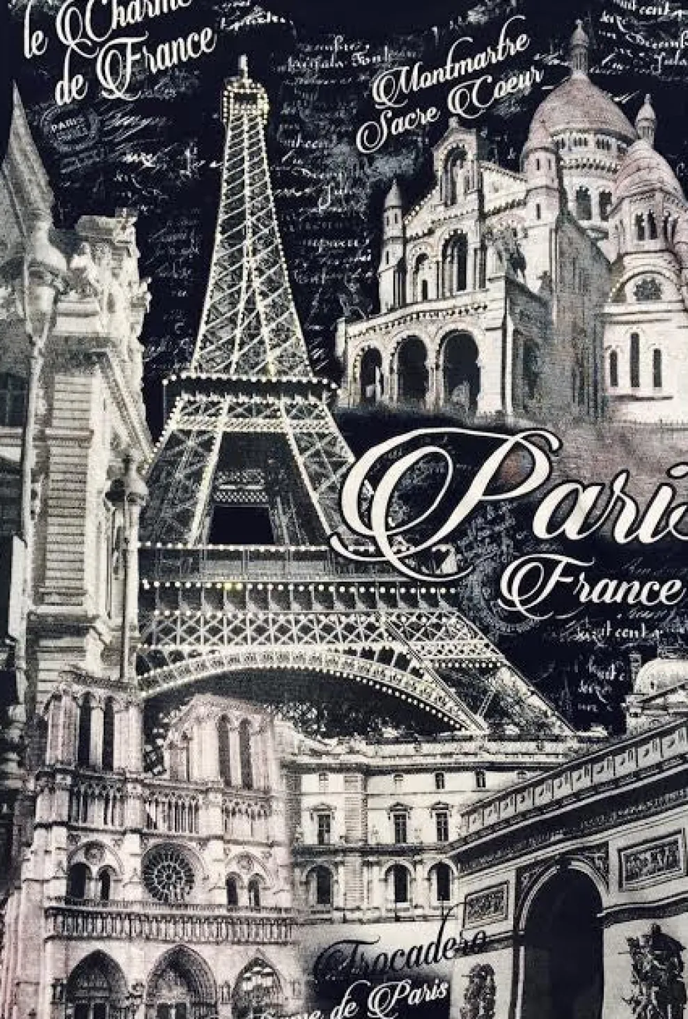 Camiseta Torre Eiffel "El encanto de Francia"