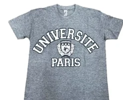 Camiseta universidad de París gris