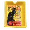 Cenicero cuadrado El Gato Negro color amarillo