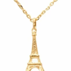 Collar dorado Torre Eiffel