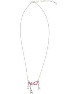 Collar París pedredría rosa