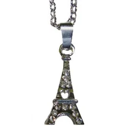 Collar Torre Eiffel corazón