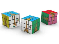 Cubo de Rubik original Colores y Torre Eiffel