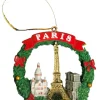 Decoración de Navidad con lazos rojos