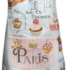 Delantal de cocina cupcake París