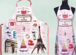 Delantal de cocina Macarrones de París