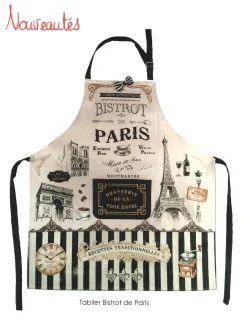 Delantal de cocina "Café de París"