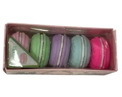 5 Gomas Macaron de Colores