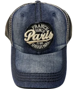 Gorra de París bordada