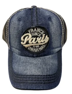 Gorra de París bordada