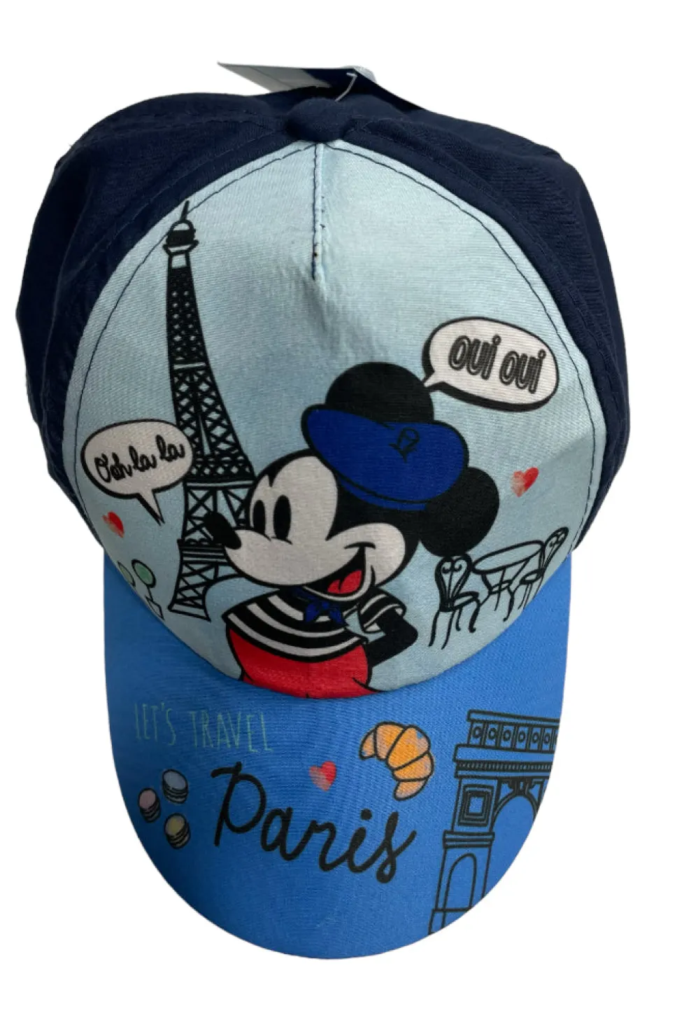Gorra infantil Mickey Torre Eiffel París