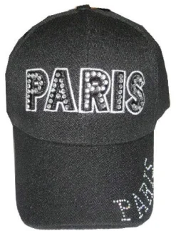 Gorra París con pedrería