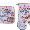 Guante y manopla de cocina cupcake París