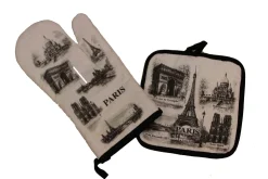Guante y manopla de cocina Monumentos de París