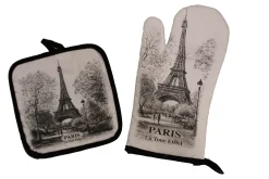 Guante y manopla de cocina Monumentos de París