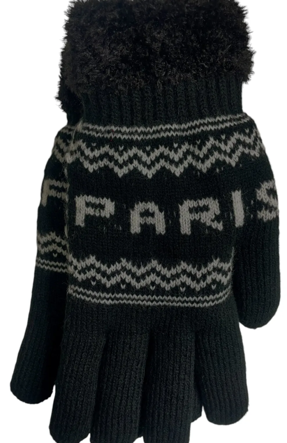 Guantes Negro y Blanco París Unisex